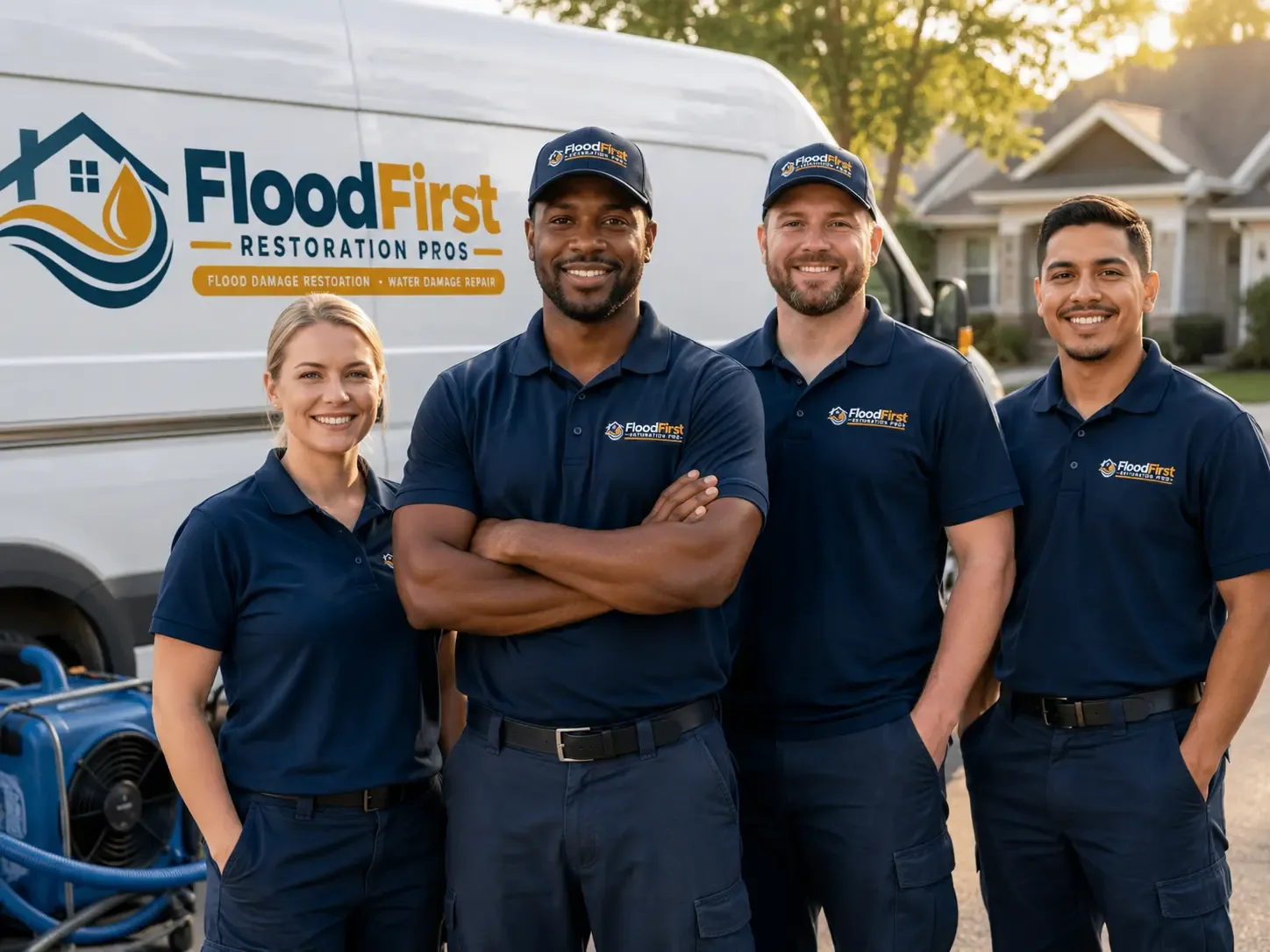 Flood Damage Restoration company in West York, IL