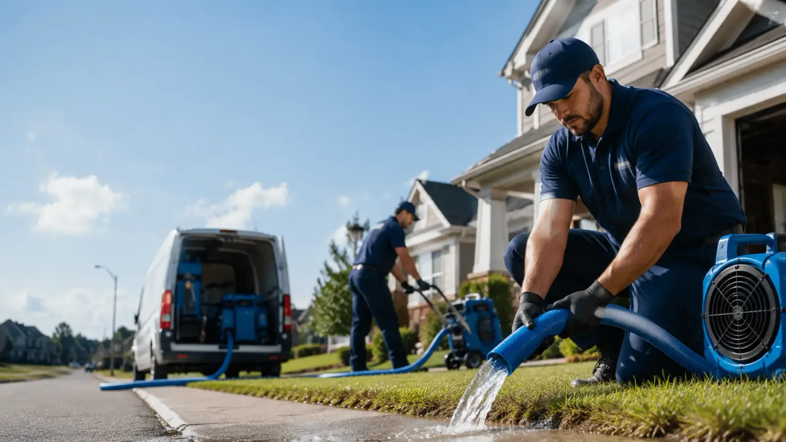 Flood Damage Restoration in West York, IL